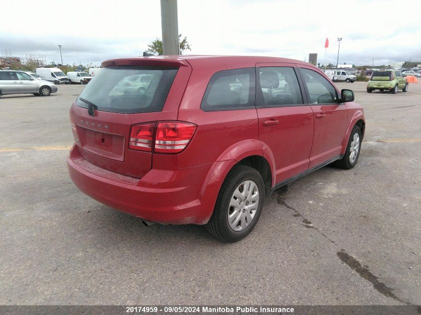 2015 Dodge Journey Cvp VIN: 3C4PDCAB9FT730313 Lot: 20174959