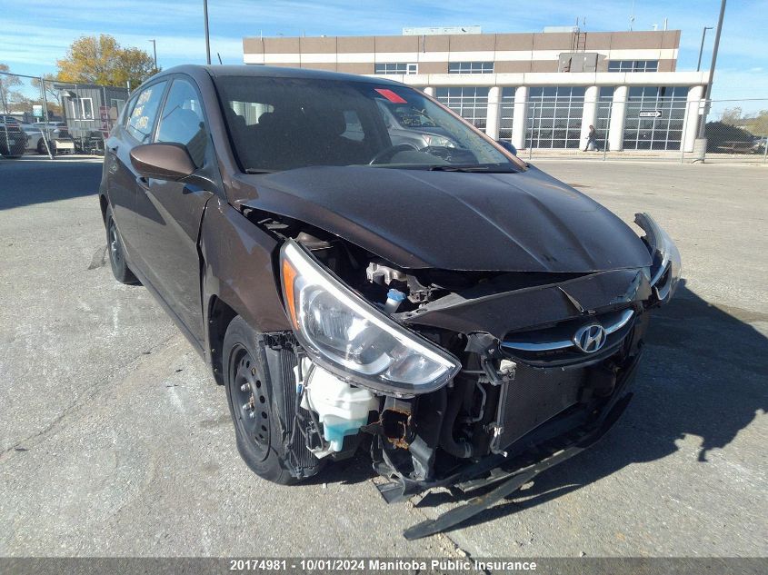 2015 Hyundai Accent Gs VIN: KMHCT5AE3FU199053 Lot: 20174981