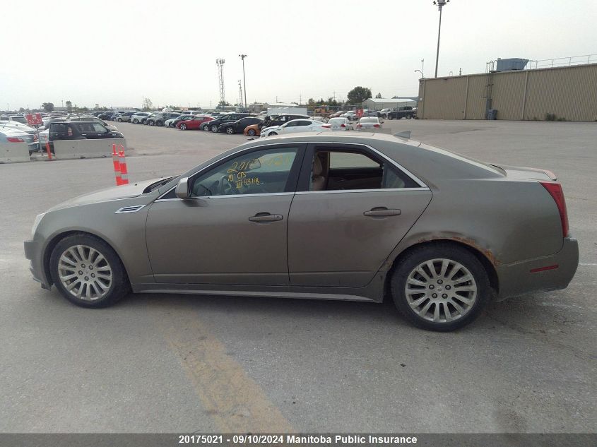 2010 Cadillac Cts 3.6L VIN: 1G6DL5EV7A0113118 Lot: 20175021