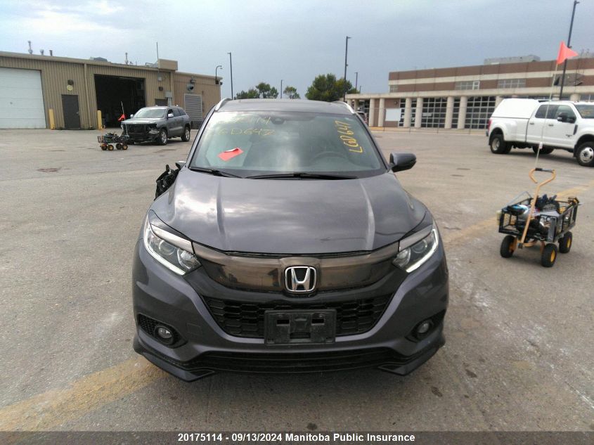 2019 Honda Hr-V Sport VIN: 3CZRU6H28KM105271 Lot: 20175114