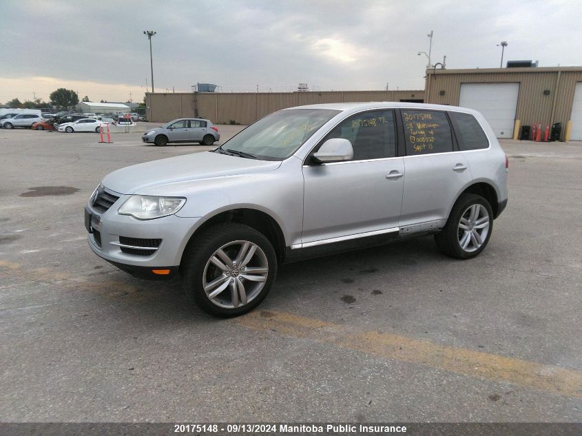 2008 Volkswagen Touareg V6 VIN: WVGBE67L98D000527 Lot: 20175148