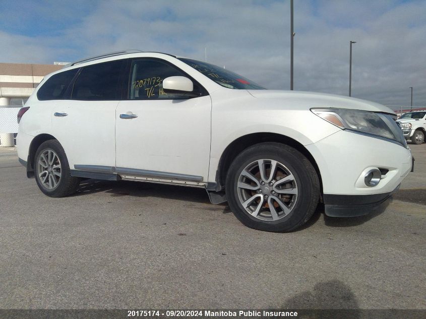 2014 Nissan Pathfinder Sl VIN: 5N1AR2MM5EC692759 Lot: 20175174