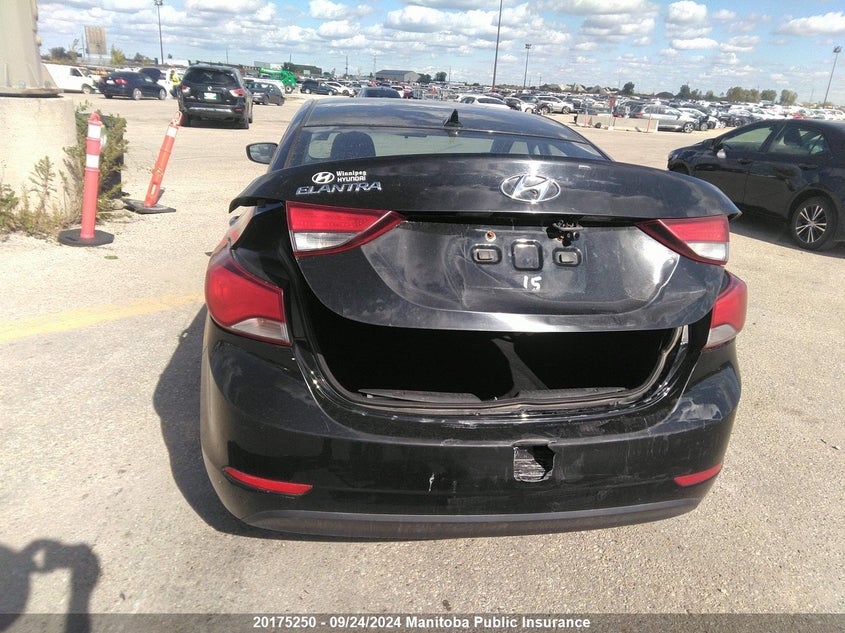2014 Hyundai Elantra Gl VIN: 5NPDH4AE3EH490956 Lot: 20175250