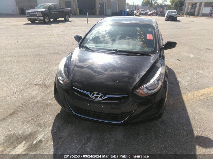 2014 Hyundai Elantra Gl VIN: 5NPDH4AE3EH490956 Lot: 20175250