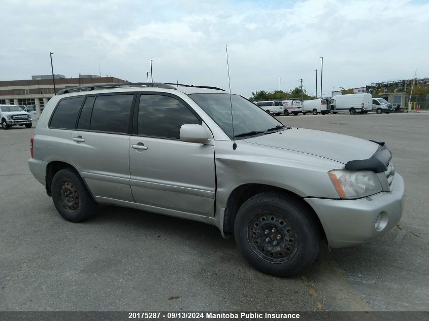 2003 Toyota Highlander V6 VIN: JTEHF21A530110787 Lot: 20175287