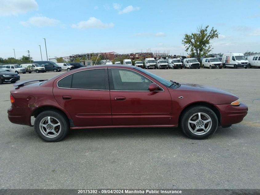 2002 Oldsmobile Alero Gl VIN: 1G3NL52E82C202069 Lot: 20175392