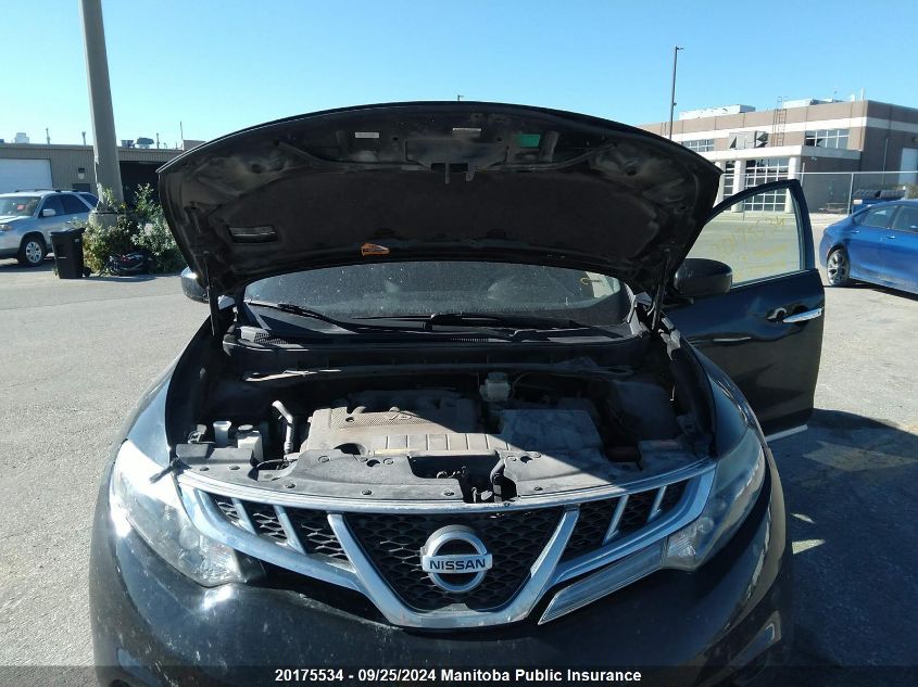 2013 Nissan Murano Sl VIN: JN8AZ1MW6DW320302 Lot: 20175534