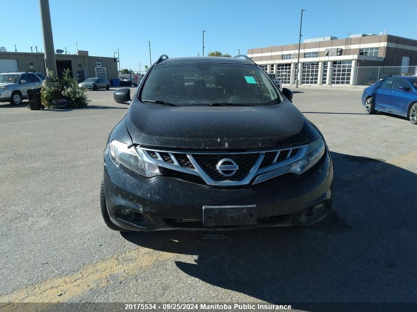 2013 Nissan Murano Sl VIN: JN8AZ1MW6DW320302 Lot: 20175534