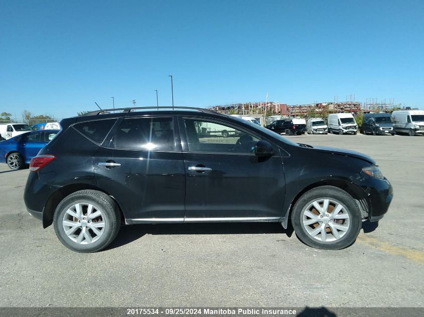 2013 Nissan Murano Sl VIN: JN8AZ1MW6DW320302 Lot: 20175534