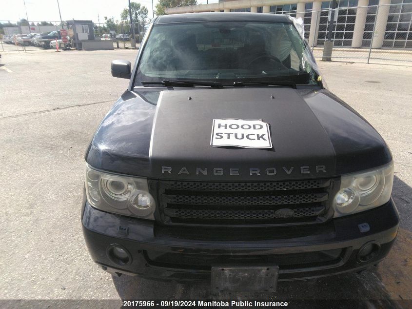 2007 Land Rover Range Rover Sport Hse VIN: SALSK25487A110284 Lot: 20175966