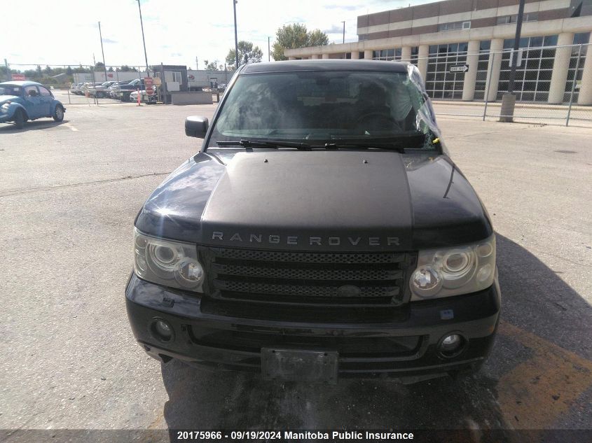 2007 Land Rover Range Rover Sport Hse VIN: SALSK25487A110284 Lot: 20175966