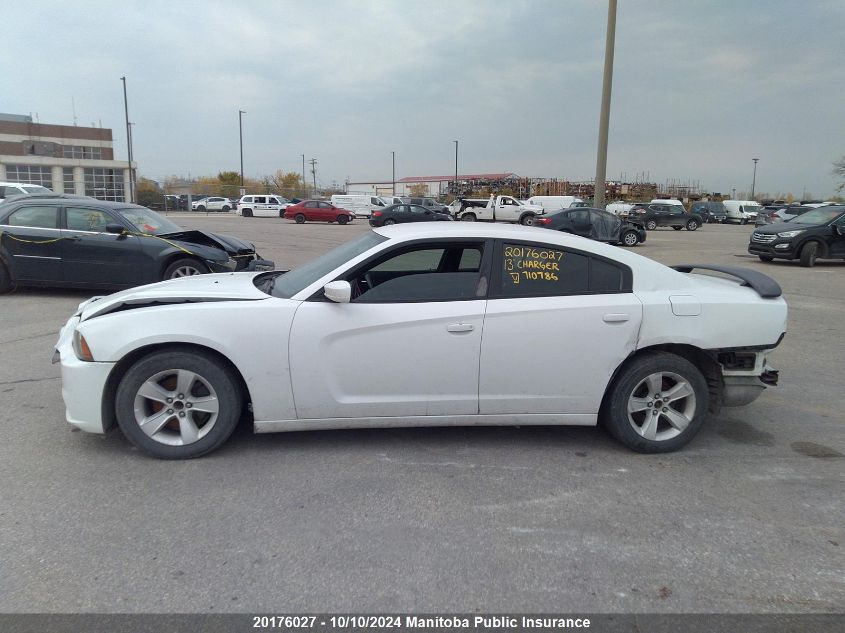 2013 Dodge Charger Se VIN: 2C3CDXBG4DH710786 Lot: 20176027