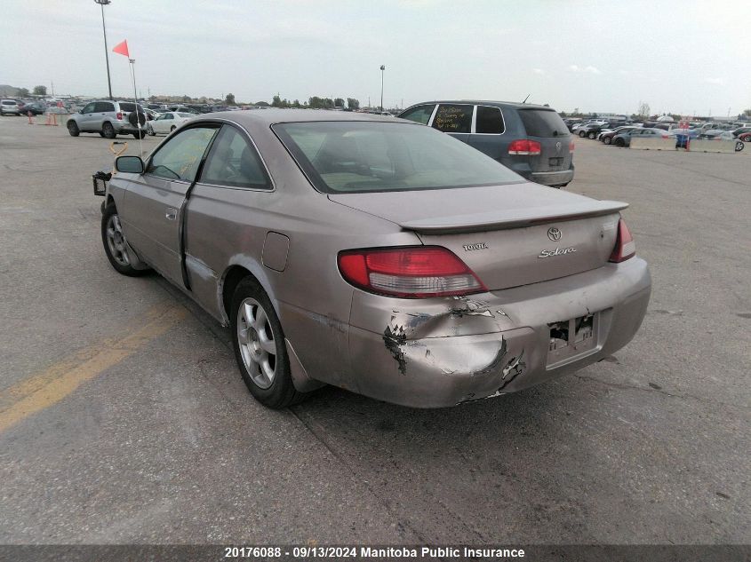 1999 Toyota Camry Solara Se V6 VIN: 2T1CF22P9XC764298 Lot: 20176088