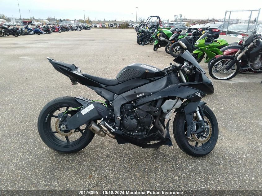 2010 Kawasaki Zx600 Ninja Zx-6R VIN: JKAZX4R18AA021352 Lot: 20176095