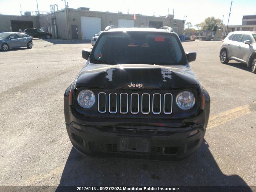 2015 Jeep Renegade North VIN: ZACCJAAT2FPC41277 Lot: 20176113