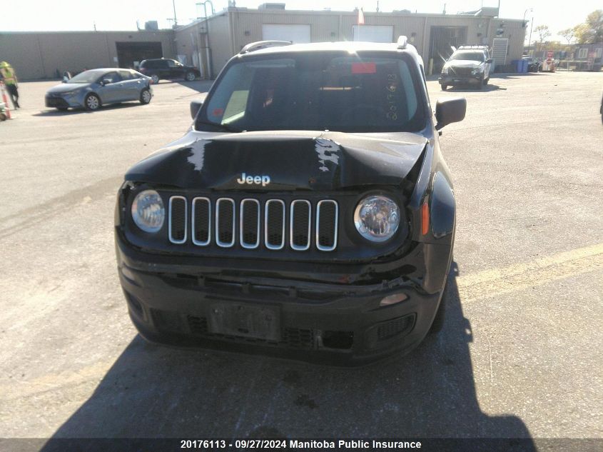 2015 Jeep Renegade North VIN: ZACCJAAT2FPC41277 Lot: 20176113