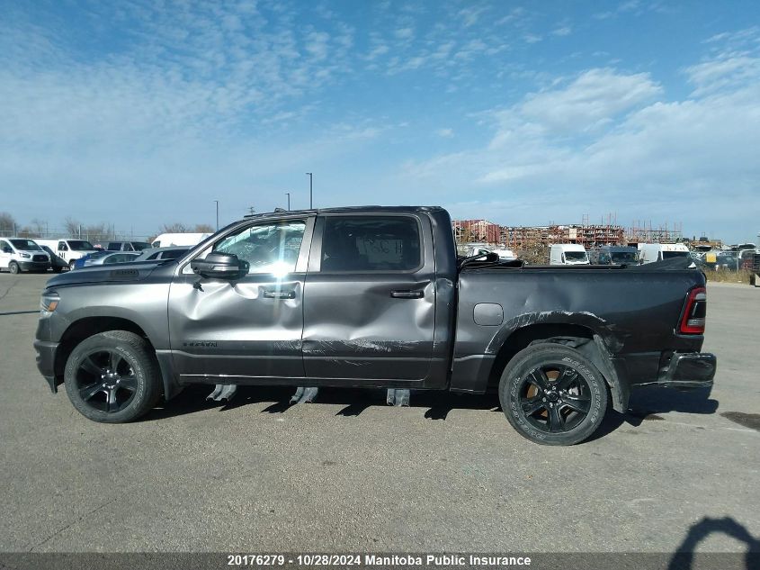 2022 Dodge Ram 1500 Sport Crew Cab VIN: 1C6SRFVT3NN399556 Lot: 20176279