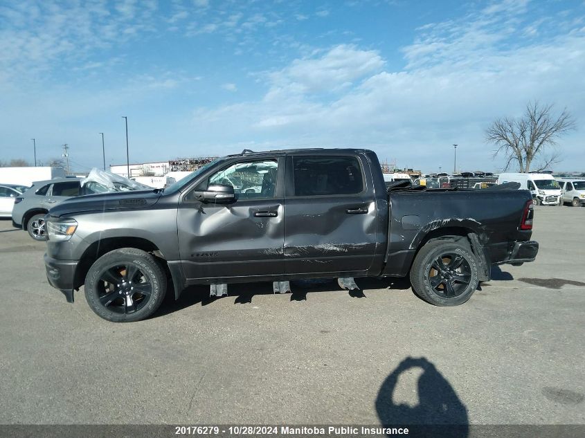 2022 Dodge Ram 1500 Sport Crew Cab VIN: 1C6SRFVT3NN399556 Lot: 20176279