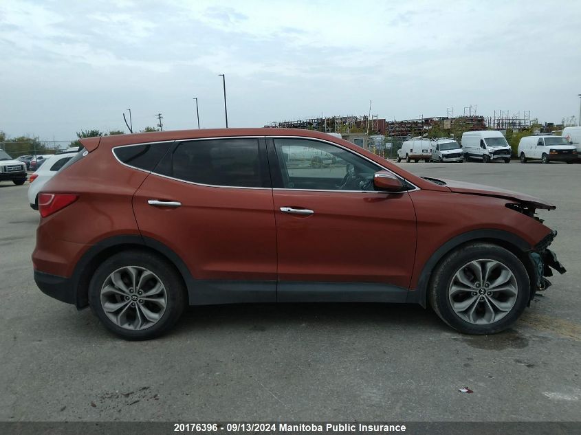 2013 Hyundai Santa Fe 2.0T VIN: 5XYZUDLA6DG084106 Lot: 20176396