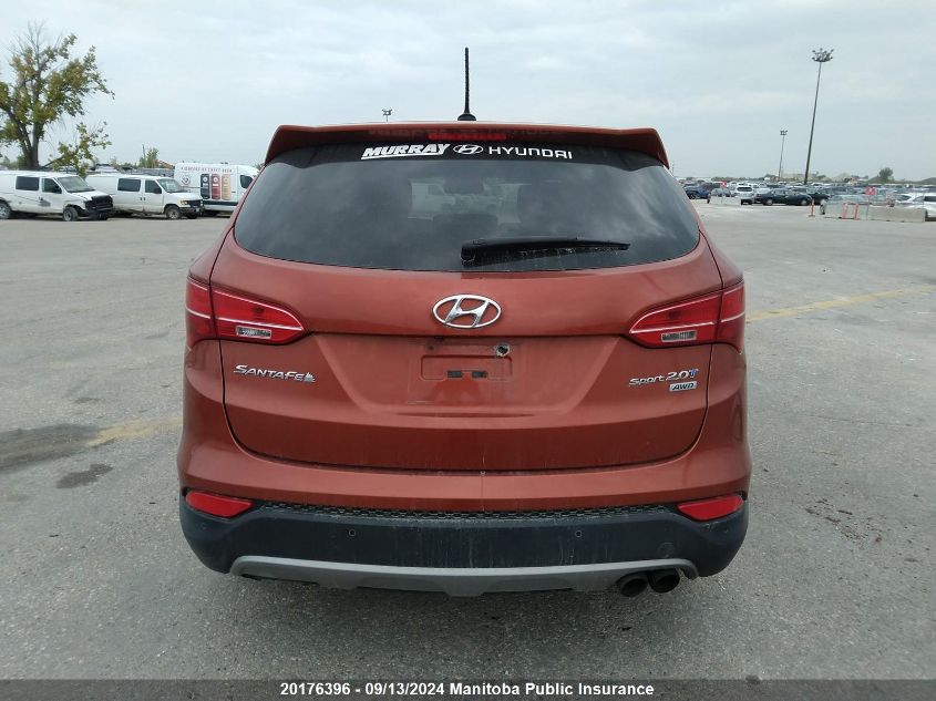 2013 Hyundai Santa Fe 2.0T VIN: 5XYZUDLA6DG084106 Lot: 20176396