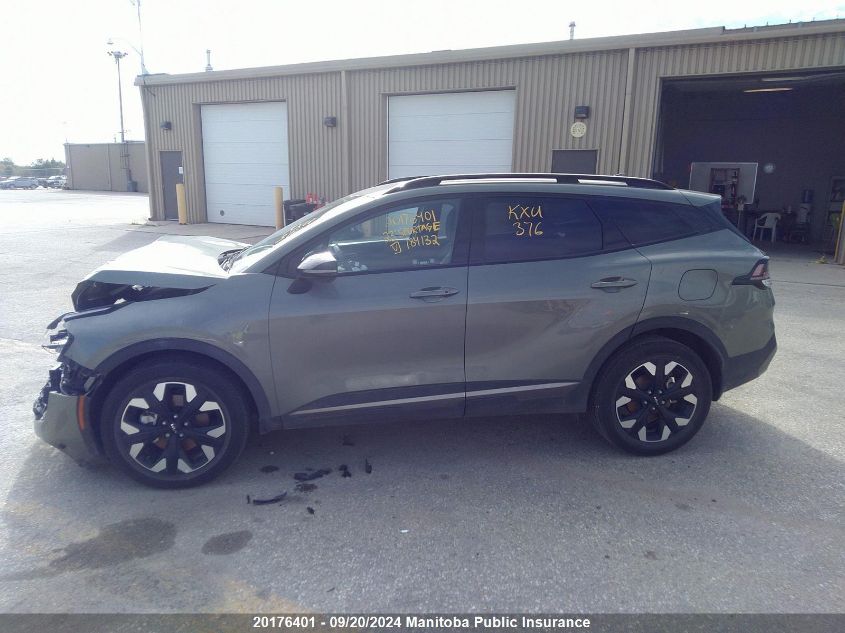 2023 Kia Sportage X-Line VIN: KNDPUCAF1P7184132 Lot: 20176401