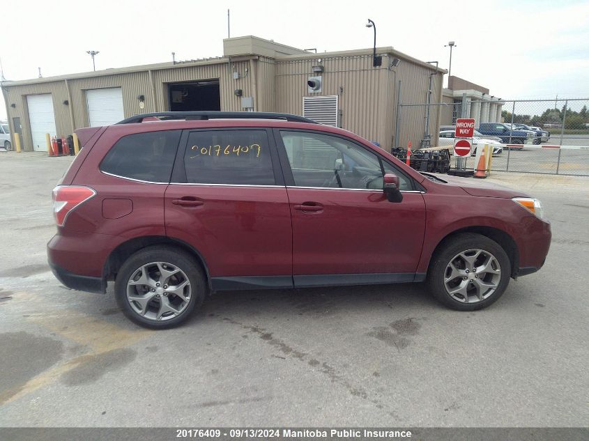 2016 Subaru Forester 2.5I VIN: JF2SJCXC6GH495700 Lot: 20176409