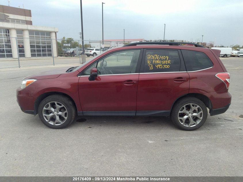 2016 Subaru Forester 2.5I VIN: JF2SJCXC6GH495700 Lot: 20176409