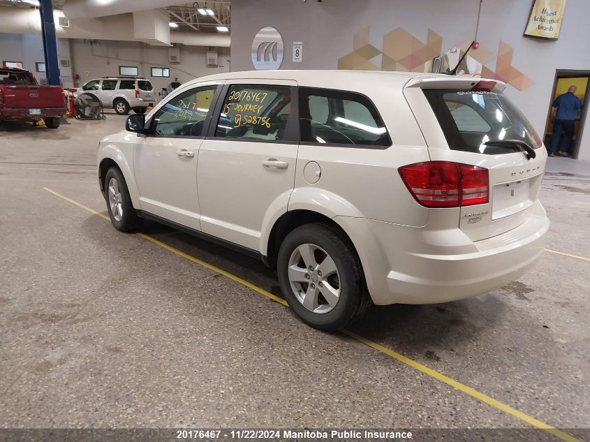 2015 Dodge Journey Se VIN: 3C4PDCAB8FT528756 Lot: 20176467