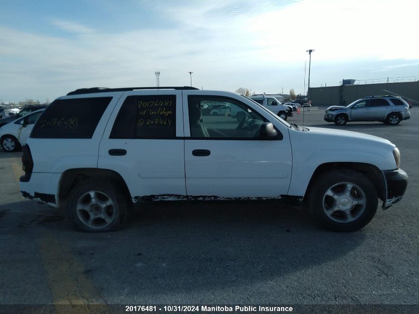 2008 Chevrolet Trailblazer Ls VIN: 1GNDT13S282208464 Lot: 20176481