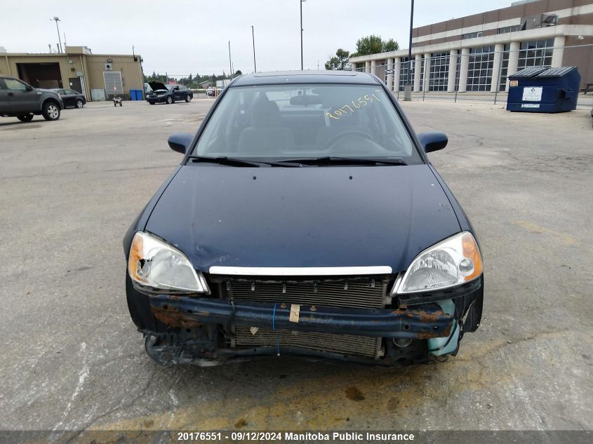 2003 Honda Civic Sport VIN: 2HGES16833H919494 Lot: 20176551