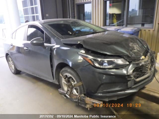 2017 Chevrolet Cruze Lt Turbo VIN: 3G1BE5SM1HS594151 Lot: 20176592