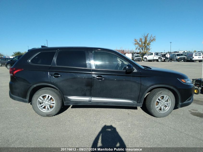 2020 Mitsubishi Outlander Es VIN: JA4AZ2A30LZ602728 Lot: 20176613