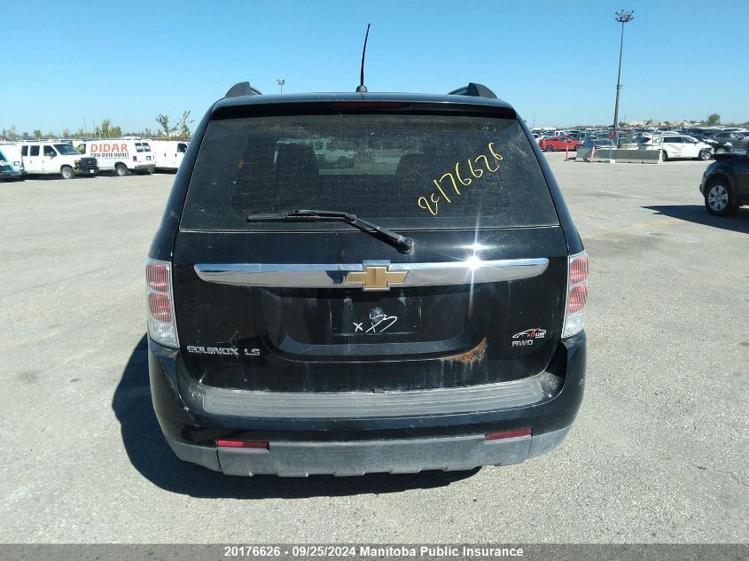 2009 Chevrolet Equinox Ls V6 VIN: 2CNDL23F796229599 Lot: 20176626