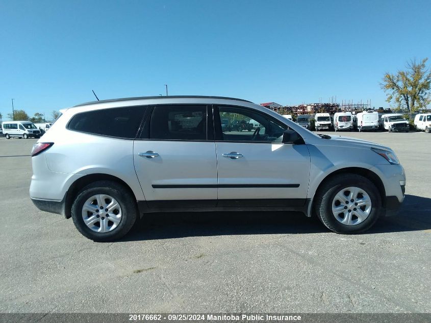 2017 Chevrolet Traverse Ls VIN: 1GNKRFED4HJ347051 Lot: 20176662