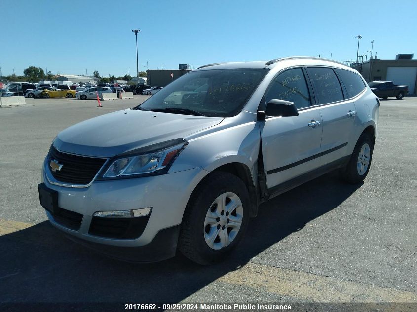 2017 Chevrolet Traverse Ls VIN: 1GNKRFED4HJ347051 Lot: 20176662