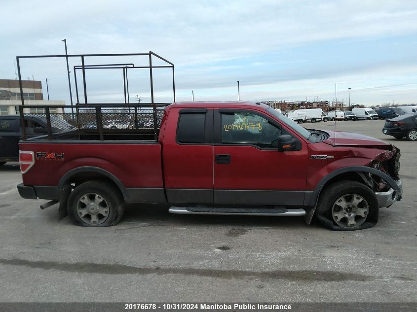 2009 Ford F150 Fx4 Supercab VIN: 1FTPX14V19KC88697 Lot: 20176678