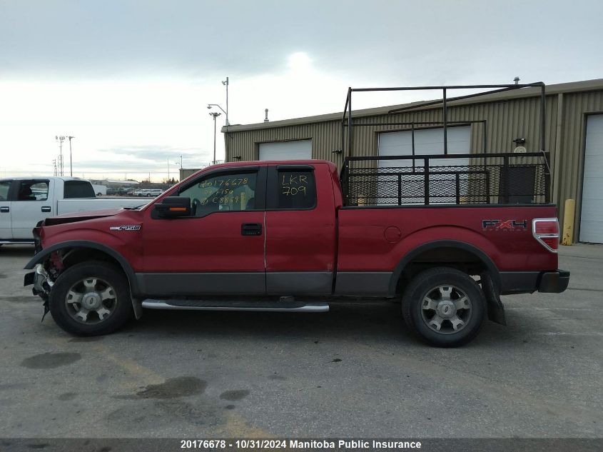 2009 Ford F150 Fx4 Supercab VIN: 1FTPX14V19KC88697 Lot: 20176678