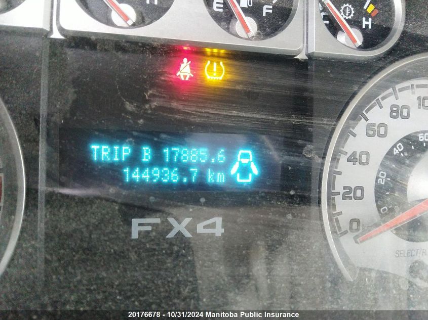 2009 Ford F150 Fx4 Supercab VIN: 1FTPX14V19KC88697 Lot: 20176678