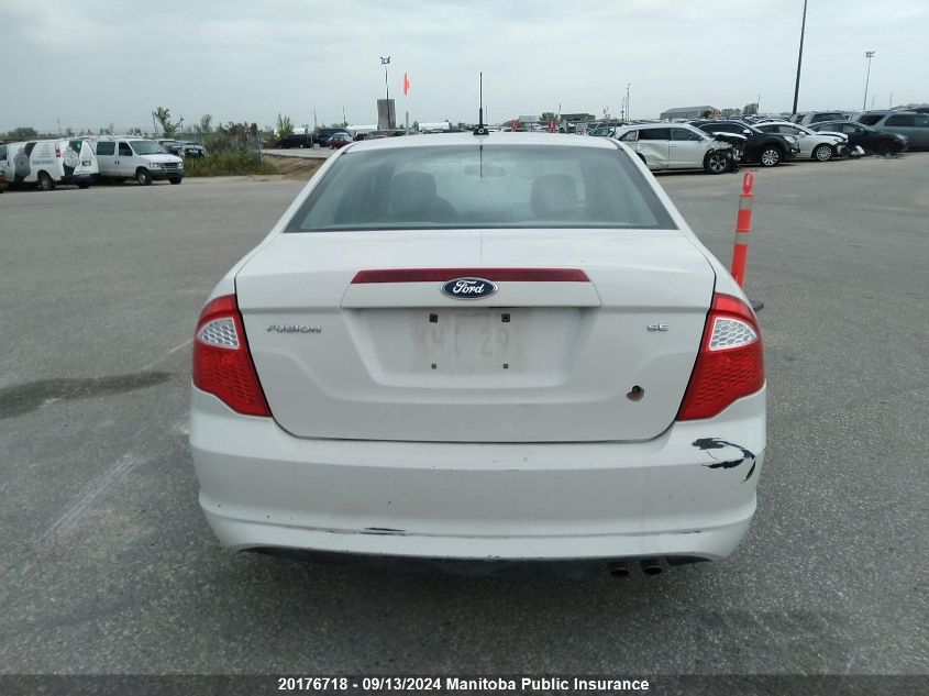 2012 Ford Fusion Se VIN: 3FAHP0HA0CR110861 Lot: 20176718