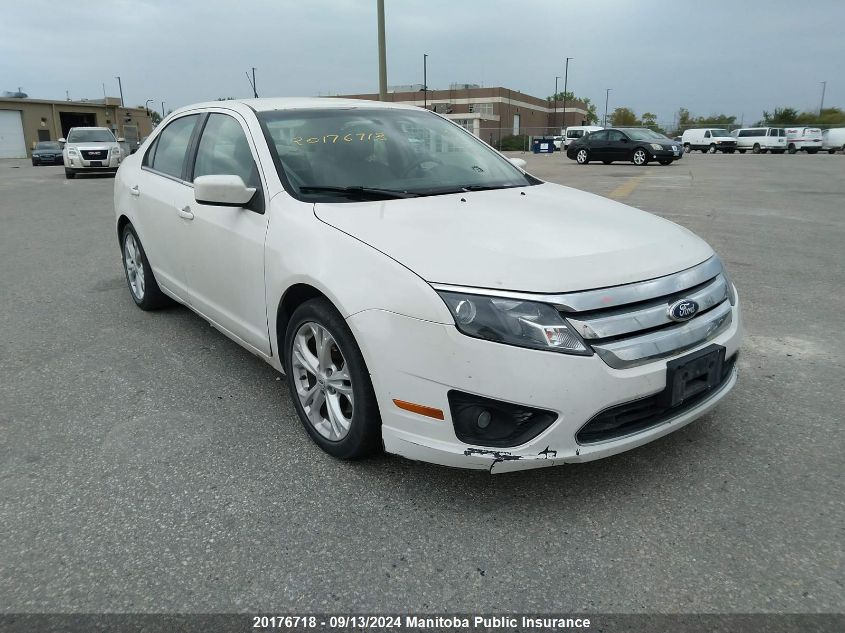 2012 Ford Fusion Se VIN: 3FAHP0HA0CR110861 Lot: 20176718