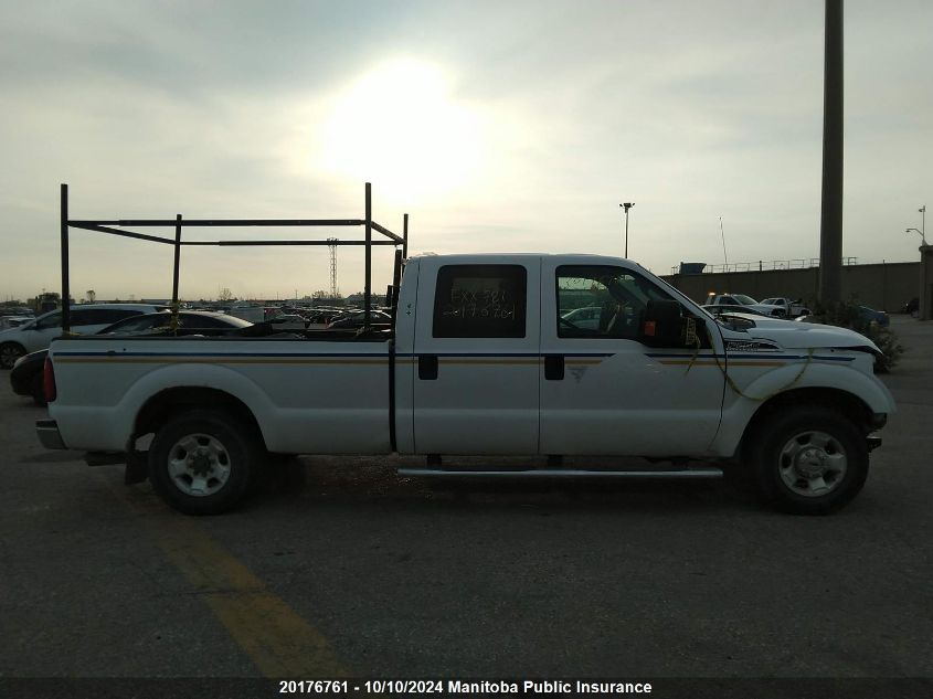 1FT7W2A61BEC43186 2011 Ford F250 Sd Xlt Crew Cab