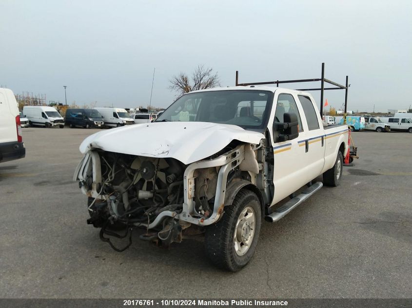 1FT7W2A61BEC43186 2011 Ford F250 Sd Xlt Crew Cab