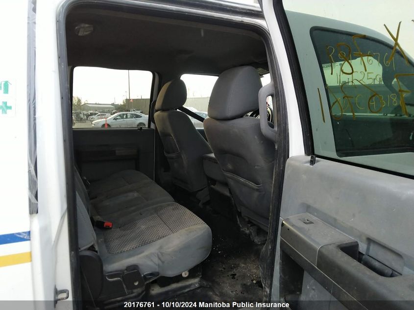 1FT7W2A61BEC43186 2011 Ford F250 Sd Xlt Crew Cab