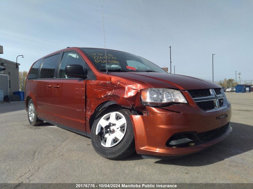 2C4RDGBG1CR302082 2012 Dodge Grand Caravan Sxt