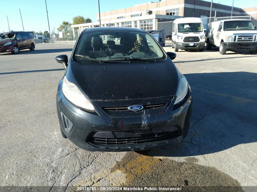 2013 Ford Fiesta Se VIN: 3FADP4EJ8DM106291 Lot: 20176785