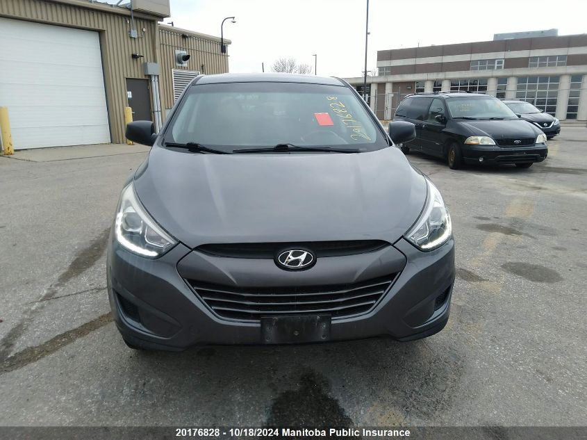 2015 Hyundai Tucson Gl VIN: KM8JT3AFXFU986103 Lot: 20176828