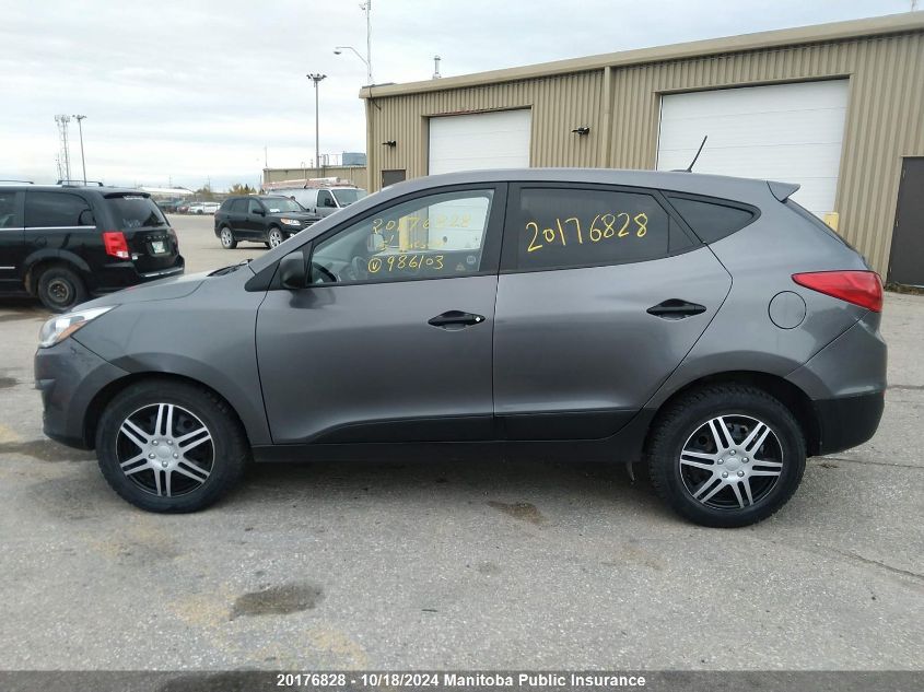 2015 Hyundai Tucson Gl VIN: KM8JT3AFXFU986103 Lot: 20176828