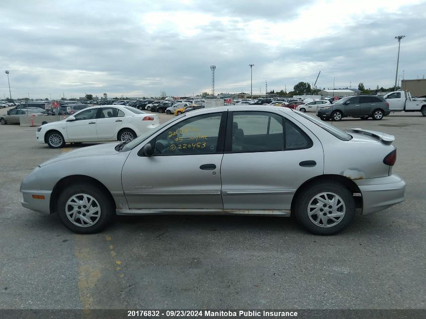 2005 Pontiac Sunfire VIN: 3G2JB52F45S220453 Lot: 20176832