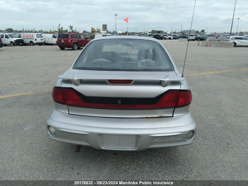 2005 Pontiac Sunfire VIN: 3G2JB52F45S220453 Lot: 20176832