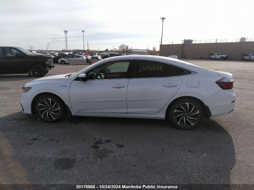 2019 Honda Insight Lx VIN: 19XZE4F58KE400255 Lot: 20176868